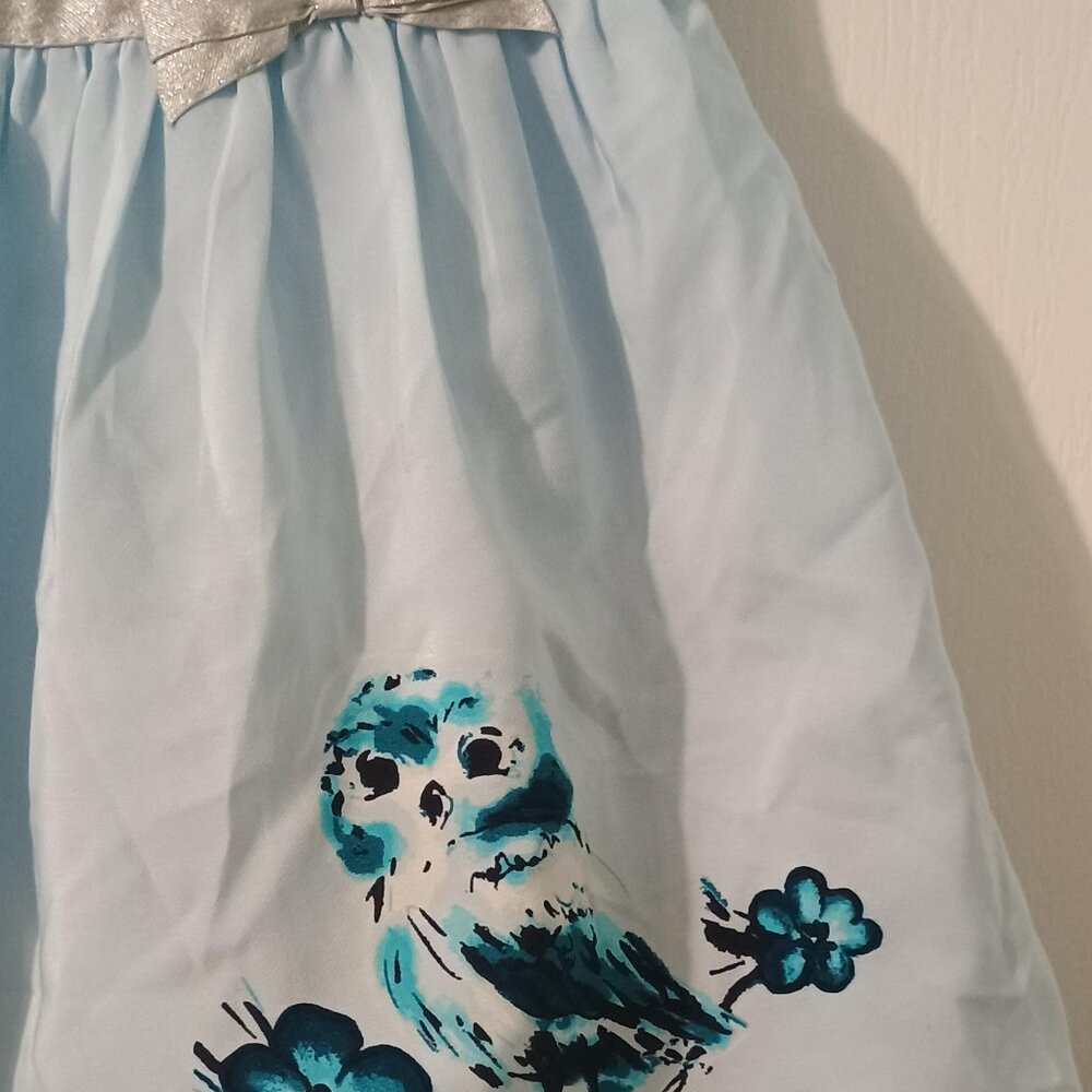 Gymboree/Dress/Girls/18-24M/Blue/Owls Glitter Bow Party - Picture 8 of 9